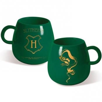 Taza Harry Potter Slytherin Verde con Logotipo