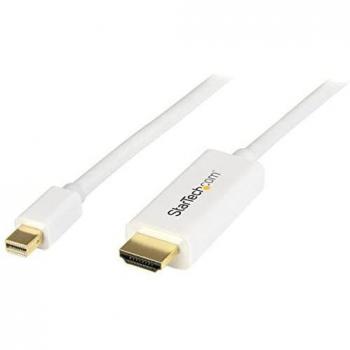 StarTech.com 6ft (2m) Mini DisplayPort to HDMI Cable - 4K 30Hz Video - mDP to HDMI Adapter Cable