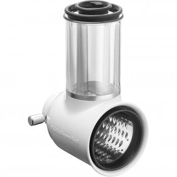 KitchenAid Cortadora/Rebanadora para Preparaciones Frescas 5KSMVSA, 18/8 Stainless Steel, blanco