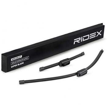 Limpiaparabrisas RIDEX 298W0132 para FIAT, HYUNDAI y TOYOTA, modelo sin marco con spoiler y fijación por ganchos