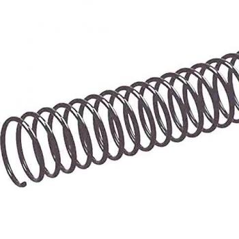 Espiral metalico q-connect blanco 64 5:1 20mm 1,2mm caja de 100 unidades