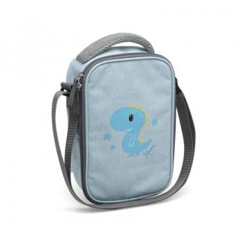Bolsa térmica para merienda con diseño de dinosaurio de Kiokids