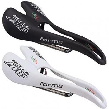 Smp Forma Carbon - Sillín de Bicicleta de Carretera, Color Negro