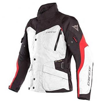 Dainese 1654610 Chaqueta Tempest 2 Dry Gris-Rojo 50