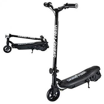 Skate Flash 2450042471 Patinete E-Scooter, Negro, 120W