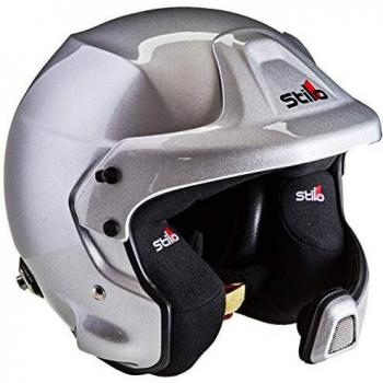 Casco Stilo WRC Compuesto Gris Talla 55 - Protección Óptima para Rally