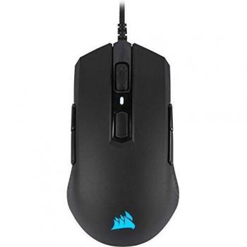 Corsair M55 RGB PRO, Ratón Óptico, Tamaño Único, Negro