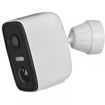 Cámara de Seguridad Inalámbrica Rollei 2K (2304 x 1296 píxeles) con Accesorios, Negra y Blanca