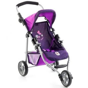 Sillita de Paseo para Muñecas Lola Bayer Chic 2000 - Ciruela, Jogging, hasta 52 cm