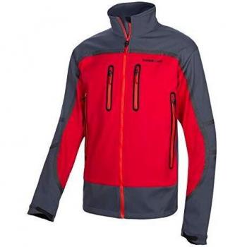 Trangoworld Raga Tw86 Chaqueta, Hombre, Rojo/Negro, 2XL