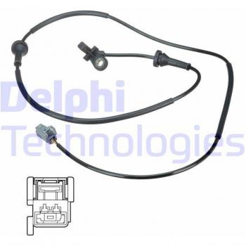 Sensor ABS DELPHI SS20580 - Sensor de revoluciones de la rueda, tipo: sensor ABS, compatible con vehículos que requieren monitoreo de velocidad de las ruedas, diseñado para garantizar un rendimiento óptimo del sistema de frenos antibloque
