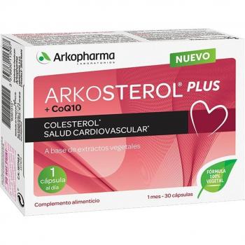 Arkopharma Arkosterol Plus 30 Cápsulas - Suplemento Natural para el Control del Colesterol y la Salud Cardiovascular