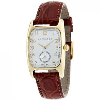 Hamilton American Classic Boulton Quartz Watch with Leather Strap H13431553