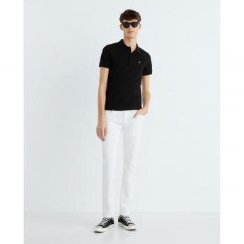 Calvin Klein Black Cotton Polo Shirt - XL