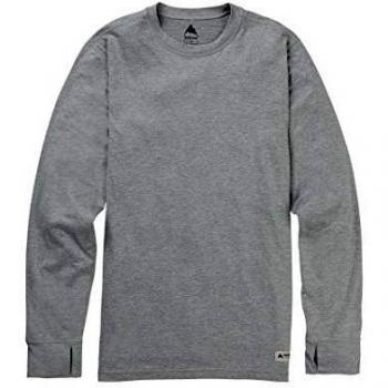 Burton Camiseta interior de esquí para hombre Midweight Crew Tech Tee LS