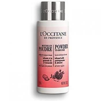 L'OCCITANE - Exfoliante Facial Polvo A Espuma - Exfoliante Suave Para Todo Tipo De Pieles - 50 G