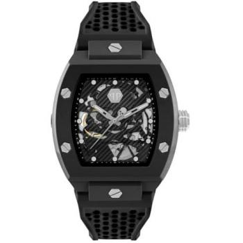 Philipp Plein Automatic Men's Watch The $keleton Ecoceramic Black Male Size: ONE SIZE