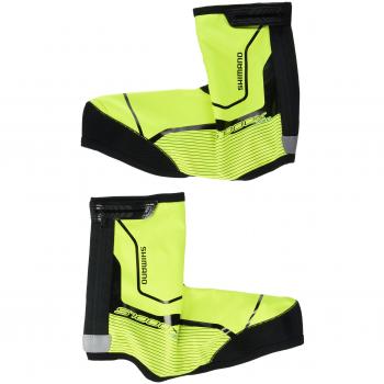 SHIMANO SH S1000X H2O Cubrezapatillas, Unisex, Amarillo Fluorescente, 2XL