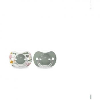 Pack de 2 Chupetes con Tetina Fisiológica de Silicona SX Pro (+18 meses) - Suavinex