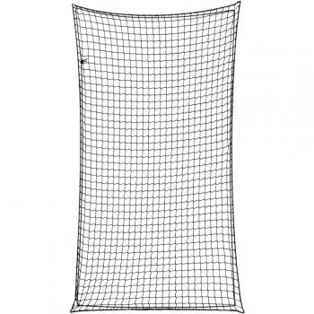 Red de remolque con cuerda elástica PP negro 2,7x1,5 m