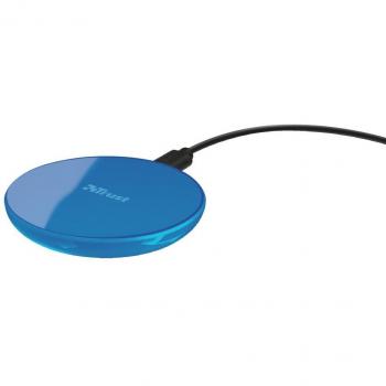 Trust Urban Primo - Cargador inalámbrico para Smartphones compatibles con Qi, Azul