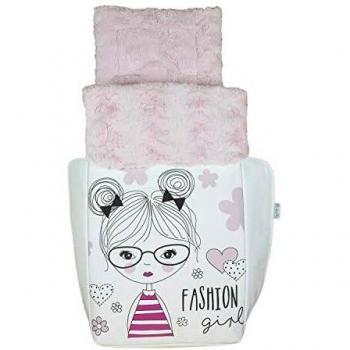 Saco para Capazo Rosy Fuentes - Saco para Bebé Universal - Saco tres usos - Funda para capazo de bebé-0-rosa