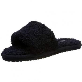 Superdry Slipper Slide, Pantuflas para Mujer, Azul