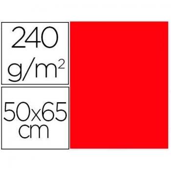 Liderpapel - Cartulina, 240 g/m², Rojo