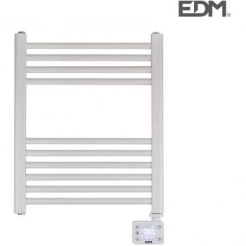 Radiador/Toallero Eléctrico Blanco 400W con Temporizador EDM 07168