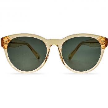 Messy Weekend RITA Champagne Green Women's Sunglasses Yellow Size 54