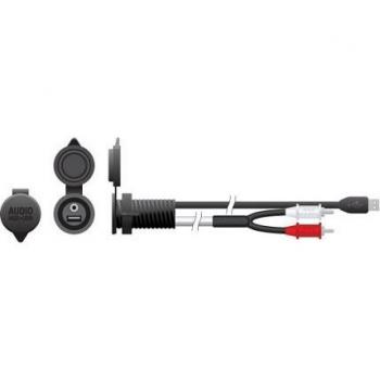 Marine Audio MAAUXUSBR 3.5mm Auxiliary and USB Combo Port