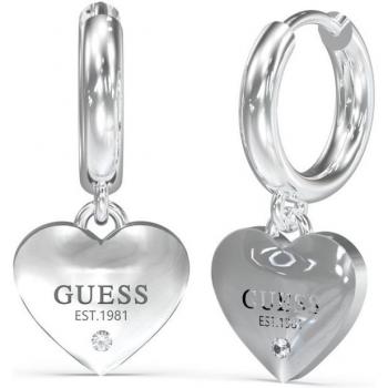 PENDIENTES GUESS - HUGGIE ME CORAZÓN JUBE03145JWRHT/U