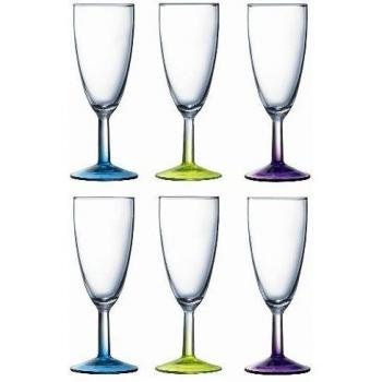 Menastyl Table 9208312 - Copas alargadas de champán, 145 ml, 19 x 13 x 17 cm