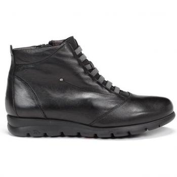 Botines Fluchos Susan F0356 para Mujer de Piel en Color Negro