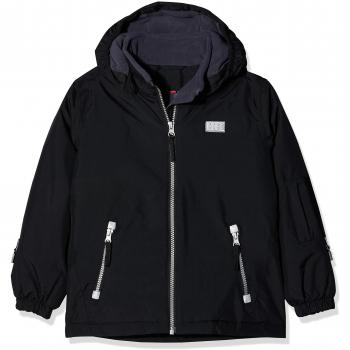 LEGO Wear Tec Jungen Jakob 777, Chaqueta para Niños, Negro