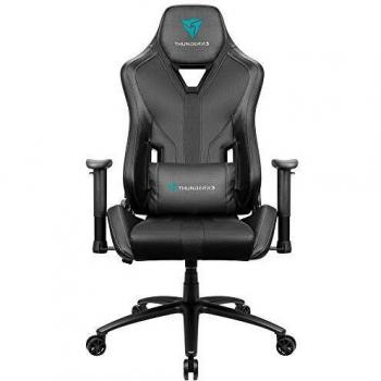 ThunderX3 YC3, Silla Gaming Ergonómica, Tecnología AIR,Respaldo Ajustable, Negro