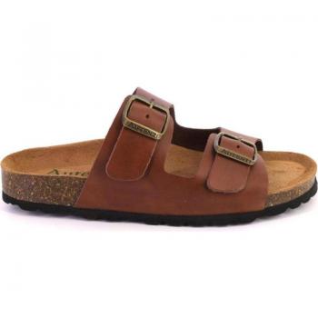 Zuecos de Mujer AUTENTI 11096 Piel Cuero