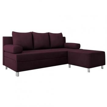 Conjunto de muebles tapizado Comfivo 108 en Uttario Velvet 2963, con función de descanso y caja de ropa de cama