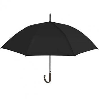 PERLETTI Paraguas hombre Golf 65cm automatico negro-gris-azul (12/60