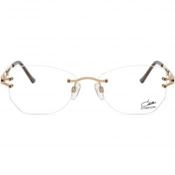 Cazal 1270 001 Armazones para Hombre Marrones con lentes recetados de 53 mm