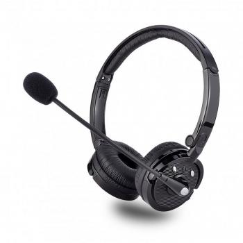 Auriculares Inalámbricos Diadema Urban Factory Movee para Oficina/Centro de Llamadas Bluetooth Negro