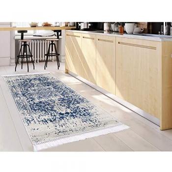 Homemania - Alfombra de Poliamida microestampada, 80 x 300 x 0,1 cm