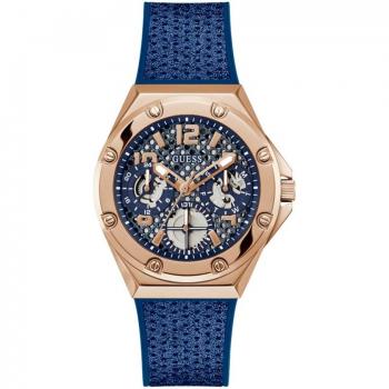 Reloj de mujer Guess Asteria GW0620L3 de silicona y correa azul