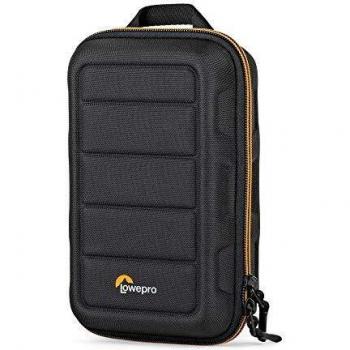 Lowepro Hardside CS 60 - Funda para dron pequeño, 2 cámaras de acción, 1 o 2 Lentes y Accesorios, Color Negro