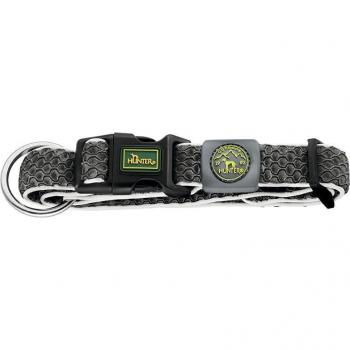 Collar para Perro Hunter Vario Plus Hilos Talla XL Gris (45-70 cm)