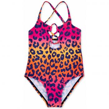 Bañador de niña Tuc Tuc animal print multicolor Sunday Brunch