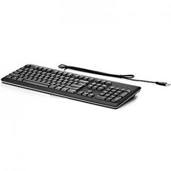 Teclado USB HP para PC - Conexión rápida y diseño ergonómico