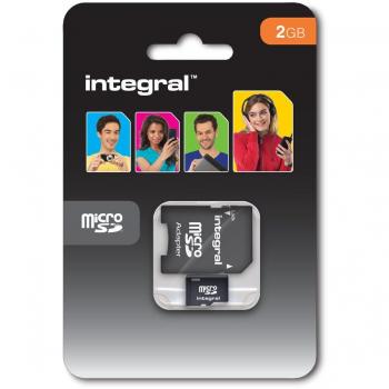 Integral Memory INTF2GB - Tarjeta microSD de 2 GB