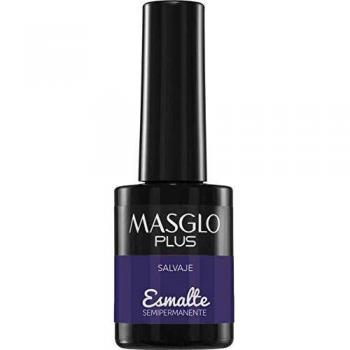 MASGLO PLUS Esmalte SEMIPERMANENTE Plus Salvaje 15ML