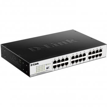 D-Link DGS-1024D Switch 24 Port Gigabit Ethernet Grey